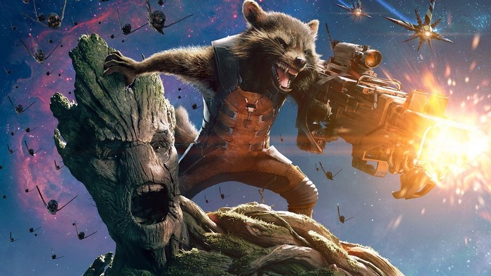 Rocket and Groot from Guardians of the Galaxy