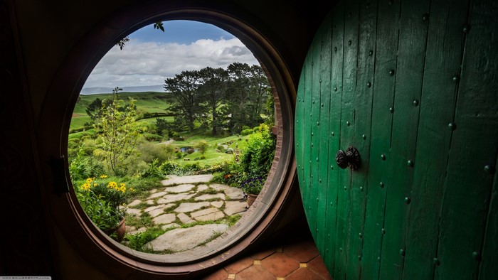 The Hobbit Bag End from The Lord of the Rings