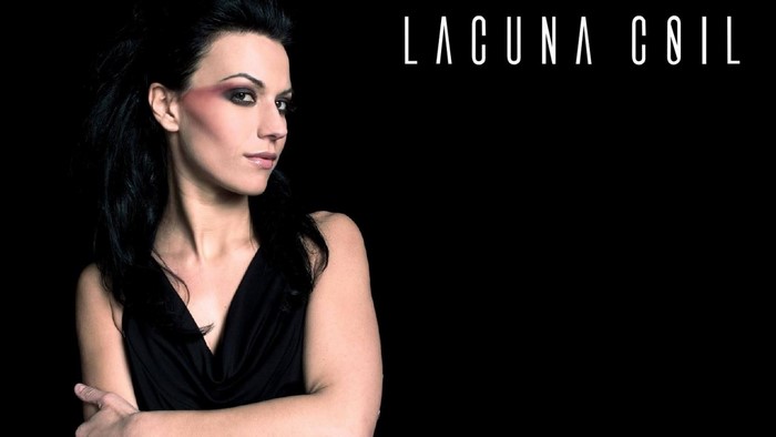 Cristina Scabbia of Lacuna Coil with Dark Gothic Look