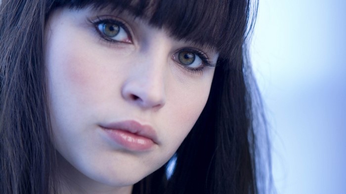 Felicity Jones close-up portrait