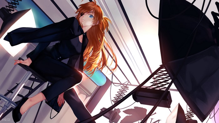 Asuka Langley Soryu from Neon Genesis Evangelion