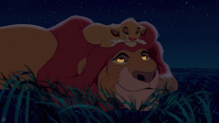 Mufasa and Simba from The Lion King