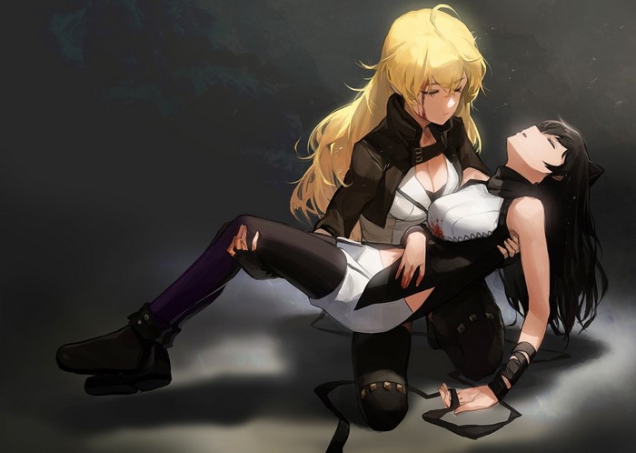 Blake Belladonna and Yang Xiao Long from RWBY