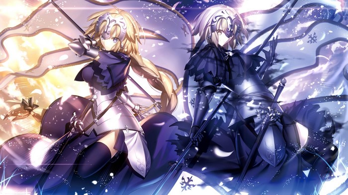 Jeanne d'Arc and Jeanne Alter from Fate/Grand Order
