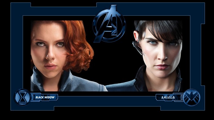 Black Widow and Maria Hill from The Avengers