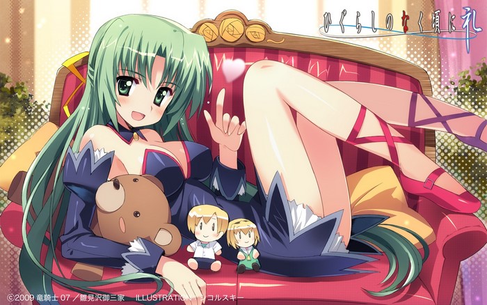 Sonozaki Shion from Higurashi no Naku Koro ni