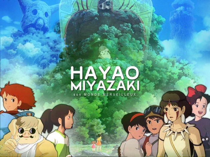 Hayao Miyazaki's World with Studio Ghibli Characters