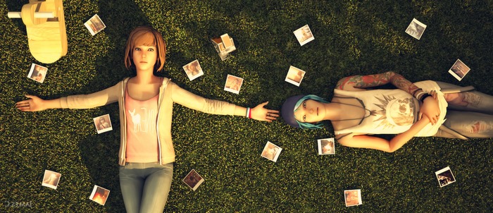 Max Caulfield and Chloe Price from Life is Strange