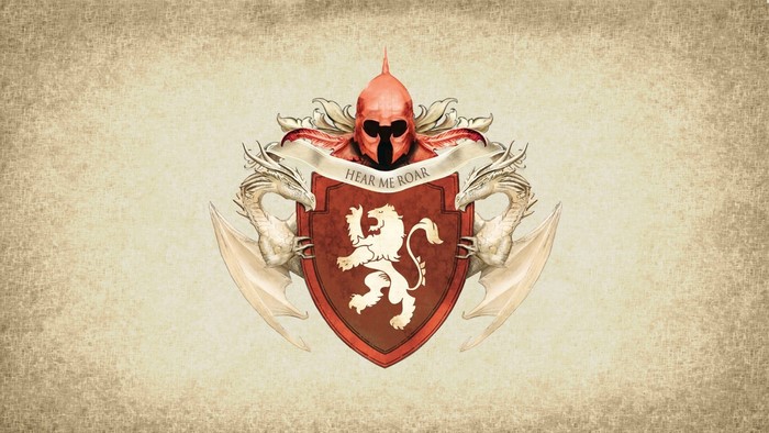 House Lannister Crest from Game of Thrones