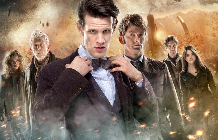Doctor Who Iconic Doctors and Companions Artwork