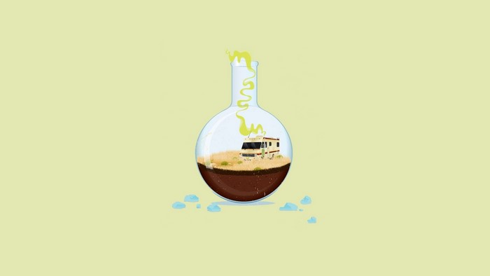 Breaking Bad RV in a Flask