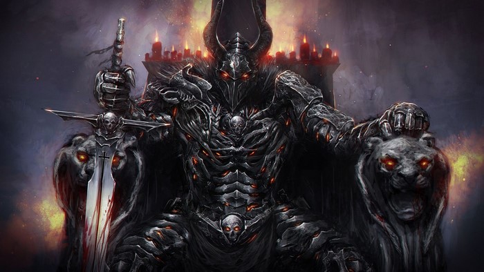 Arthas Menethil on the Frozen Throne