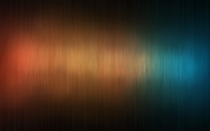 Abstract brushed metal gradient with orange and blue hues