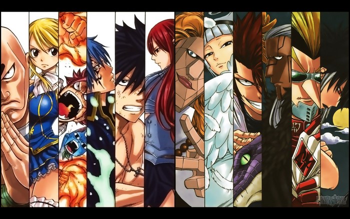 Fairy Tail characters montage