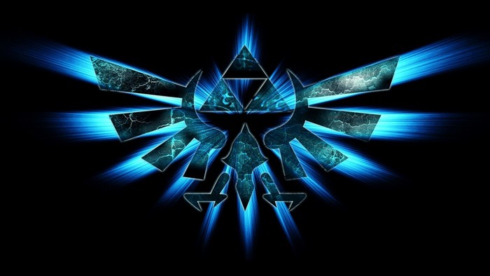 The Legend of Zelda Triforce Abstract Symbol