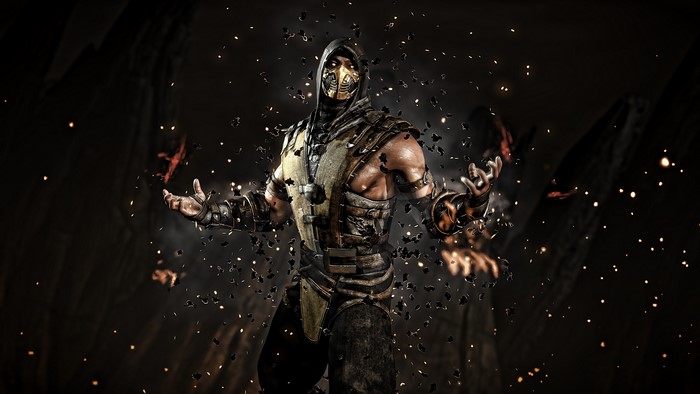 Scorpion from Mortal Kombat in 4K