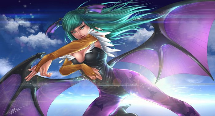Morrigan Aensland from Darkstalkers