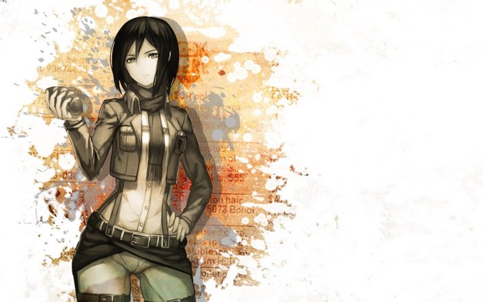 Mikasa Ackerman from Shingeki no Kyojin
