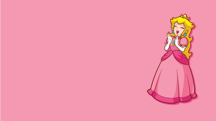 Princess Peach from Super Mario video games