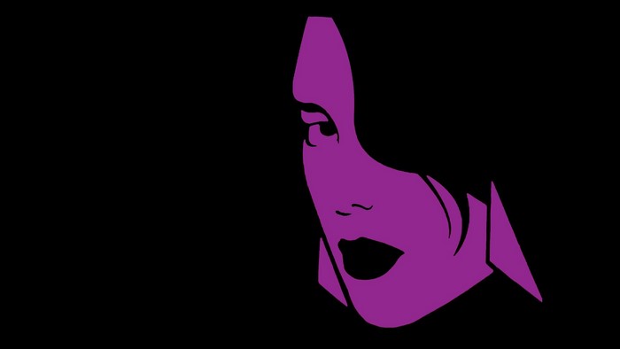Woman's face from Grand Theft Auto: Vice City