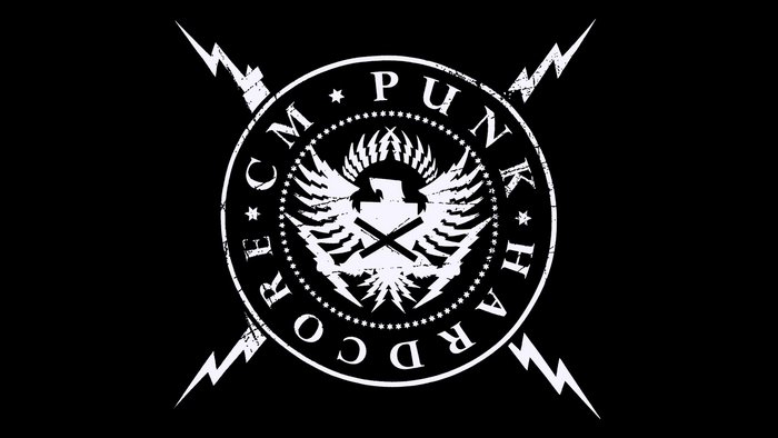 CM Punk Hardcore Punk Logo