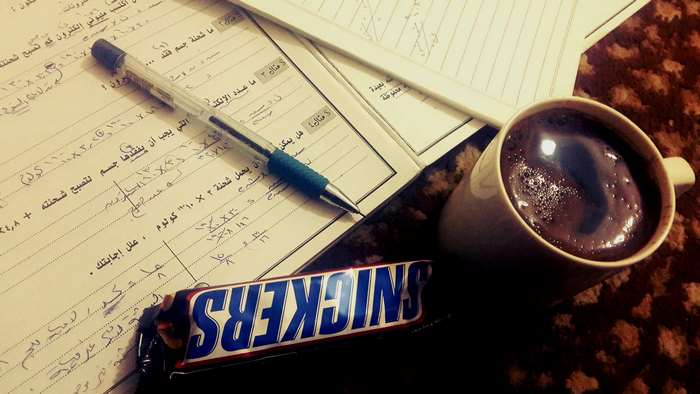 Coffee, Snickers, and Physics Homework