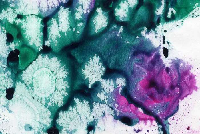 Abstract watercolor paint splash and splat texture