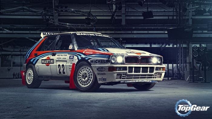 Martini Racing Lancia Delta Integrale from Top Gear