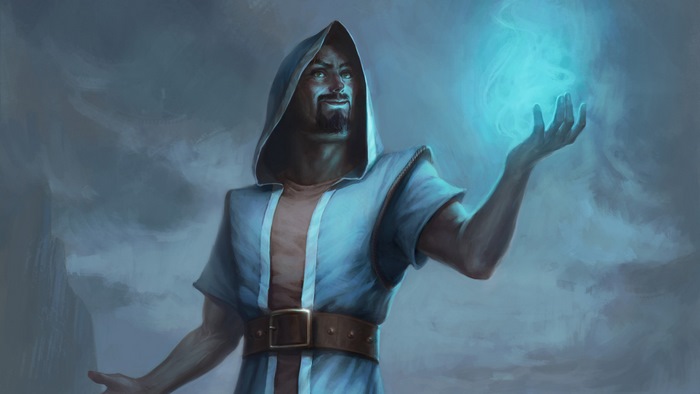 Wizard from Clash of Clans digital art