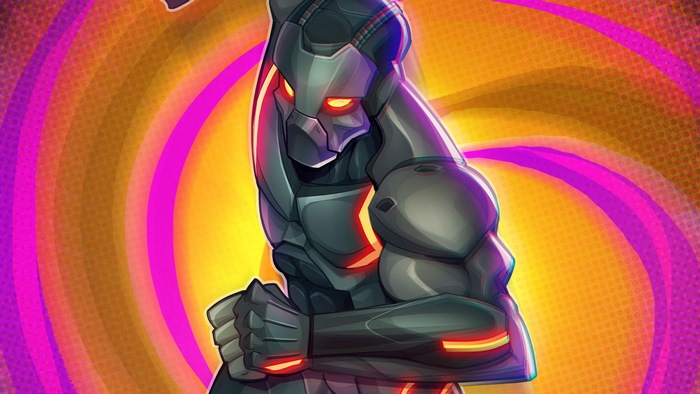 Fortnite artwork of a robot character