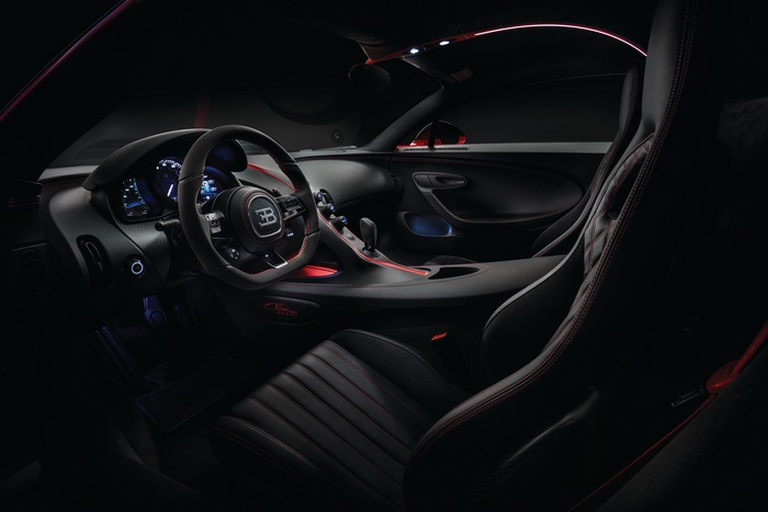 Bugatti Chiron interior 4K