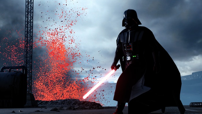 Darth Vader from Star Wars Battlefront 4K