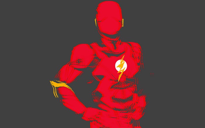 The Flash from DC Comics artwork 4K