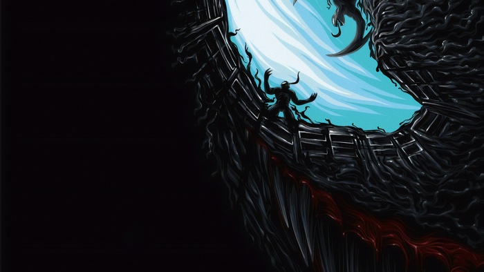Venom and Riot from Marvel Comics