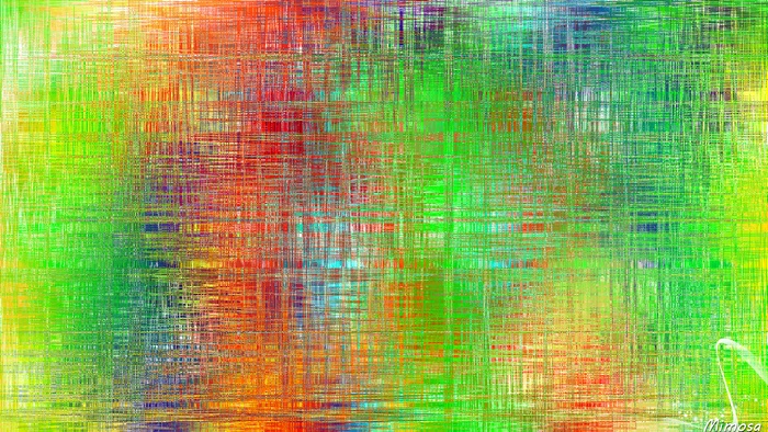 Vibrant Abstract Colorful Green Gradient Art