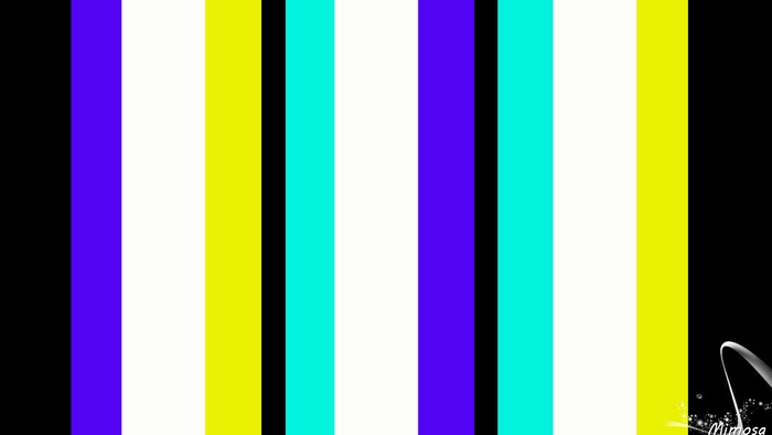 Abstract colorful stripes with black borders