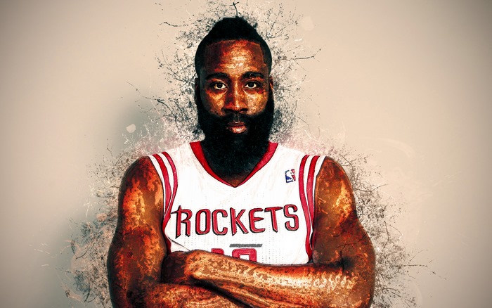 James Harden of the Houston Rockets