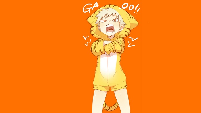 Katsuki Bakugou in Tiger Onesie - My Hero Academia