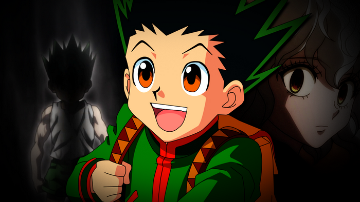 Gon Freecss and Pitou from Hunter x Hunter
