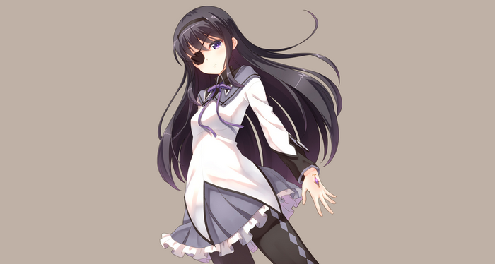 Homura Akemi from Puella Magi Madoka Magica