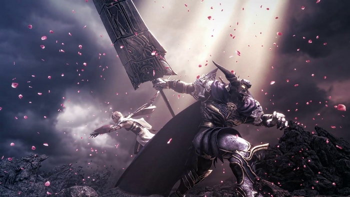 Garland and Lightning from Final Fantasy