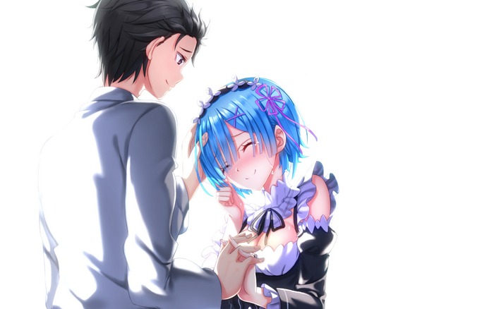 Rem and Subaru from Re:ZERO