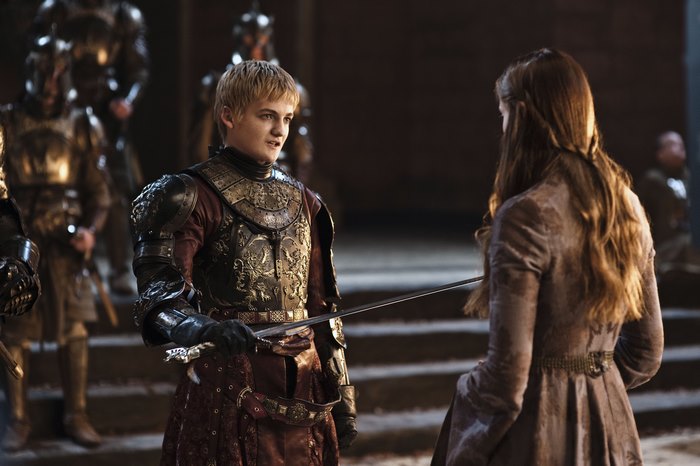 Joffrey Baratheon and Sansa Stark from Game of Thrones