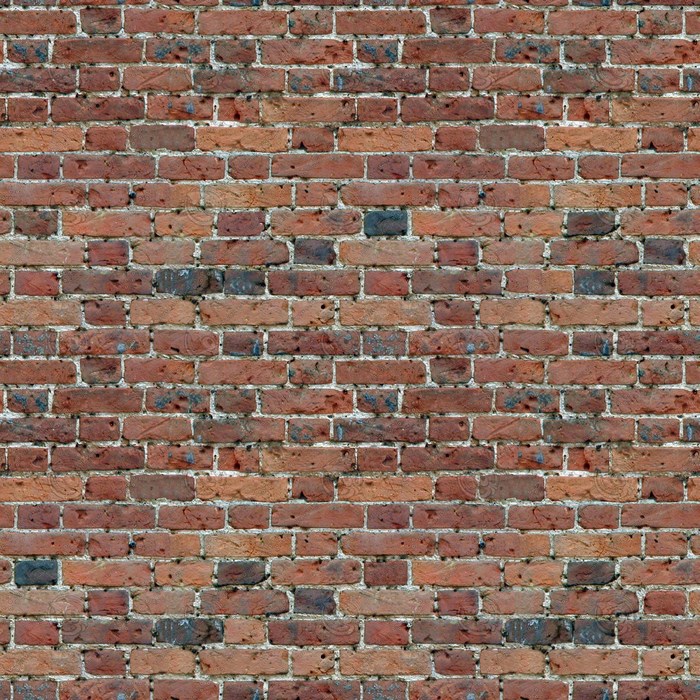 Seamless Red Brick Wall Texture