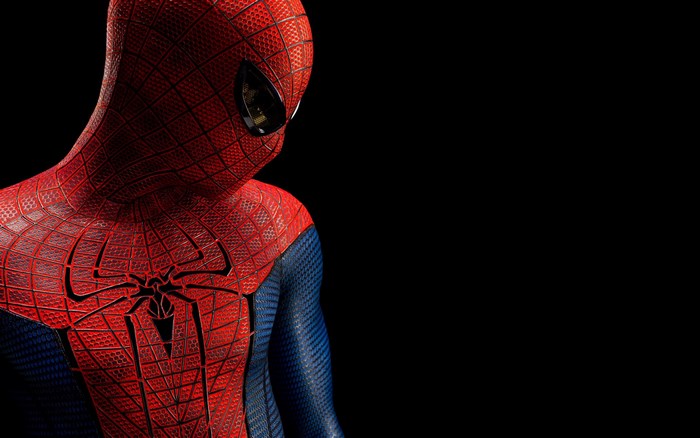 Spiderman costume detail
