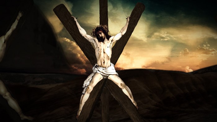Jesus on the cross