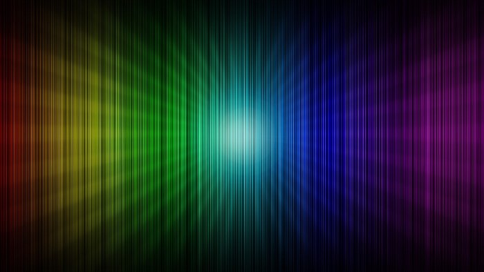 Rainbow colored vertical lines abstract background