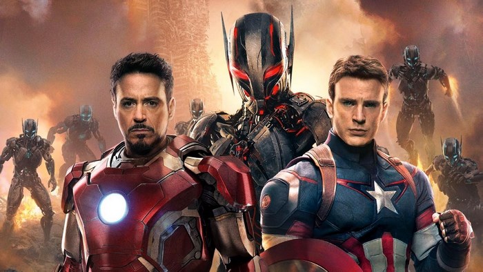 Iron Man and Captain America from Avengers vs Ultron