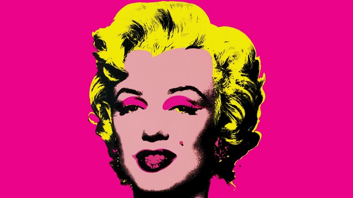 Marilyn Monroe Pop Art Portrait