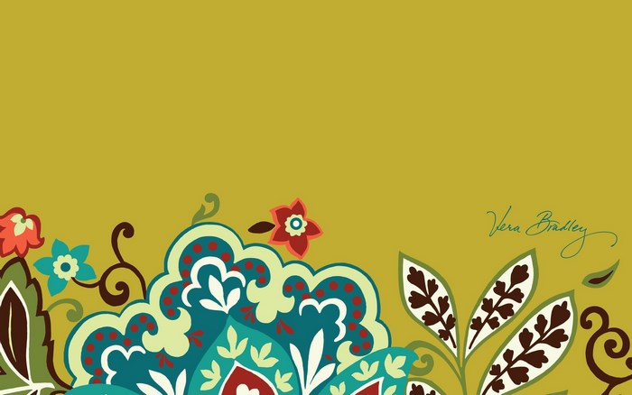 Vera Bradley Floral Pattern